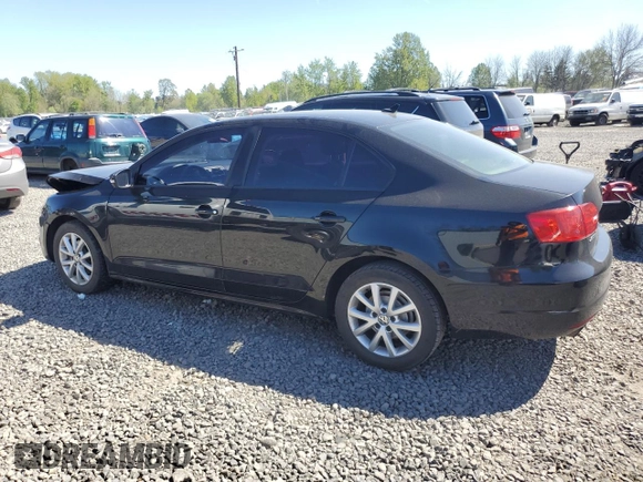 2011 Volkswagen Jetta Sedan SE w/Convenience & Sunroof PZEV with VIN 3VWDZ7AJ4BM390444, listed as a Copart auction lot 53896285 with 69,155 mi miles and Clean Title. Bid and sale history available at carsss.com. Image 2.