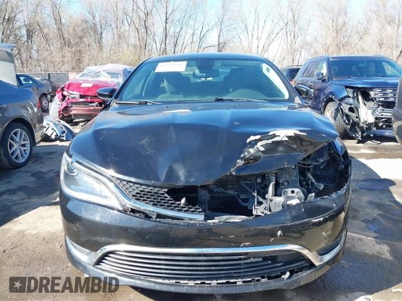 2016 Chrysler 200 Limited with VIN 1C3CCCAB9GN126719, listed as a IAAI auction lot 41828050 with 218,871 mi miles. Bid and sale history available at carsss.com. Image 6.