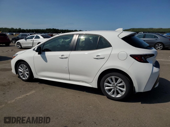 2023 Toyota Corolla Hatchback SE with VIN JTND4MBE5P3197113, listed as a Copart auction lot 69680634 with 49,112 mi miles and Salvage Title. Bid and sale history available at carsss.com. Image 2.