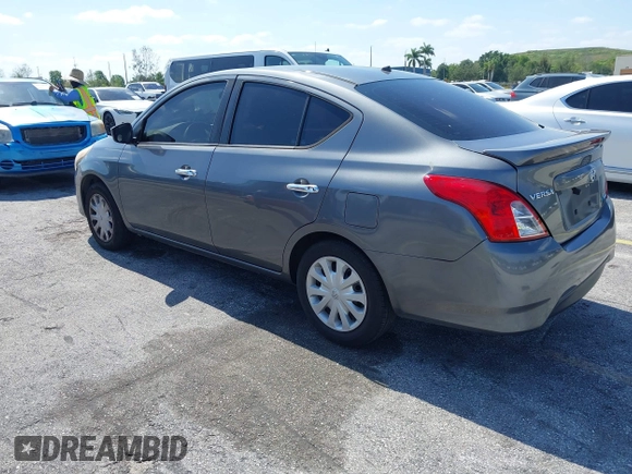 2016 Nissan Versa S Plus with VIN 3N1CN7AP6GL901666, listed as a IAAI auction lot 42126865 with 158,067 mi miles. Bid and sale history available at carsss.com. Image 3.