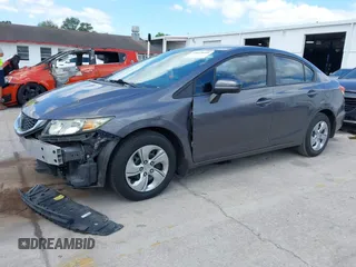 2014 Honda Civic Sedan LX with VIN 19XFB2F59EE079783, listed as a IAAI auction lot 42059609 with 179,922 mi miles. Bid and sale history available at carsss.com. Image 18.