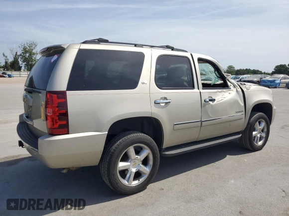2013 Chevrolet Tahoe LTZ with VIN 1GNSCCE00DR186948, listed as a Copart auction lot 53054575 with 143,048 mi miles and Non repairable. Bid and sale history available at DreamBid. Image 3.