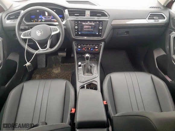 2023 Volkswagen Tiguan SE with VIN 3VV3B7AX0PM126251, listed as a Copart auction lot 51578535 with 6,956 mi miles and Salvage Title. Bid and sale history available at carsss.com. Image 8.