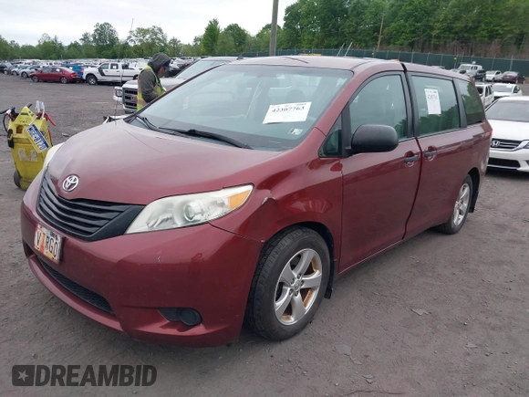 2014 Toyota Sienna L z VIN 5TDZK3DC2ES505680, wystawiony jako IAAI lot #42307763 z przebiegiem 170 628 mil mil oraz . Historia ofert i sprzedaży dostępna na DreamBid. Obrazek 17.