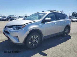 2016 Toyota RAV4 Hybrid XLE with VIN JTMRJREV9GD036558, listed as a Copart auction lot 50341975 with 80,348 mi miles and Salvage Title. Bid and sale history available at carsss.com. Image 1.