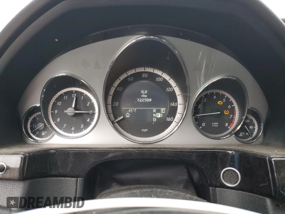 2011 Mercedes-Benz E 350 Luxury with VIN WDDHH8HB8BA351807, listed as a Copart auction lot 84492674 with 122,509 mi miles and Salvage Title. Bid and sale history available at DreamBid. Image 9.