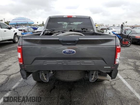 2020 Ford F-150 XL with VIN 1FTEW1CP3LKE39043, listed as a Copart auction lot 44728905 with 146,597 mi miles and Salvage Title. Bid and sale history available at carsss.com. Image 6.