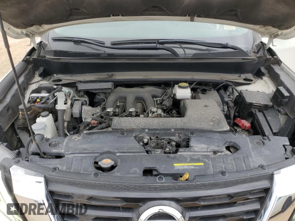 2019 Nissan Pathfinder SV z VIN 5N1DR2MN8KC635313, wystawiony jako Copart lot #51874245 z przebiegiem 107 462 mil mil oraz Czysty tytuł • Clean title. Historia ofert i sprzedaży dostępna na DreamBid. Obrazek 12.