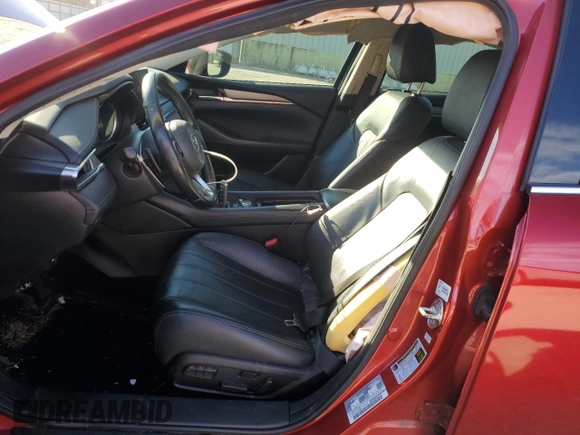 2018 Mazda 6 Grand Touring Reserve with VIN JM1GL1WY0J1322853, listed as a Copart auction lot 87226164 with 97,920 mi miles and Salvage Title. Bid and sale history available at DreamBid. Image 7.