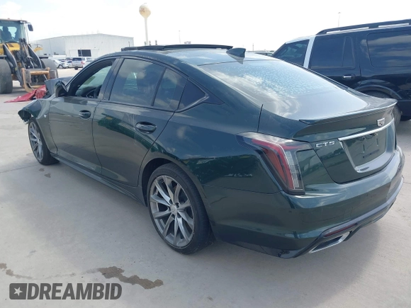 2020 Cadillac CT5 Sport with VIN 1G6DP5RK0L0133573, listed as a IAAI auction lot 39364101 with 61,900 mi miles and . Bid and sale history available at DreamBid. Image 3.