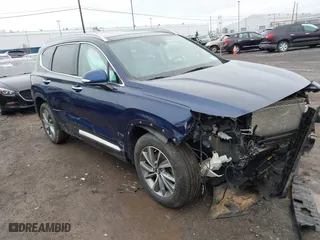2020 Hyundai Santa Fe SEL with VIN 5NMS3CAD5LH304268, listed as a IAAI auction lot 41920000 with 44,964 mi miles. Bid and sale history available at carsss.com. Image 1.