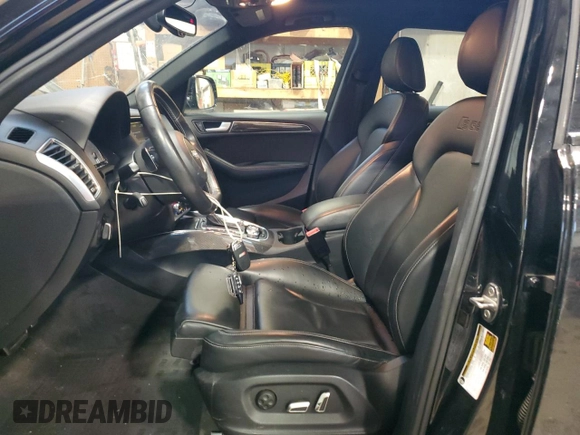 2016 Audi SQ5 3.0T Technik with VIN WA1LCAFPXGA021158, listed as a Copart auction lot 83837454 with 119,449 mi miles and Salvage Title. Bid and sale history available at carsss.com. Image 7.