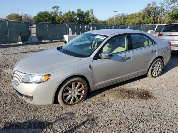 2010 Lincoln MKZ with VIN 3LNHL2GC0AR659778, listed as a Copart auction lot 52387585 with 76,655 mi miles and Salvage Title. Bid and sale history available at carsss.com. Image 1.
