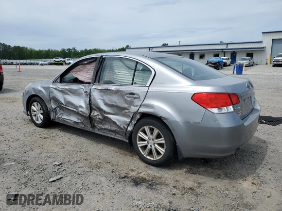 2011 Subaru Legacy Premium with VIN 4S3BMBC64B3248486, listed as a Copart auction lot 56133785 with 162,457 mi miles and Salvage title. Bid and sale history available at DreamBid. Image 2.