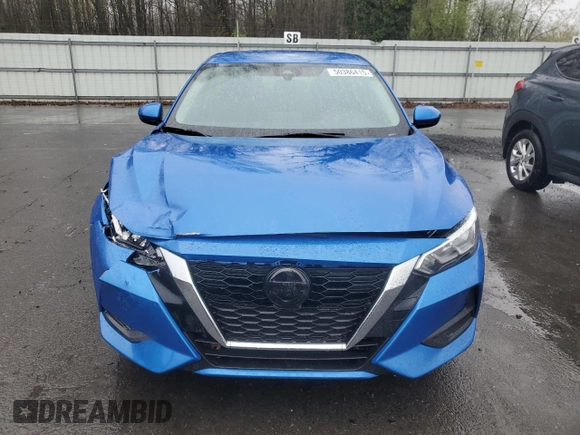 2023 Nissan Sentra SV with VIN 3N1AB8CV5PY304271, listed as a Copart auction lot 50386415 with 27,731 mi miles and Salvage Title. Bid and sale history available at DreamBid. Image 5.