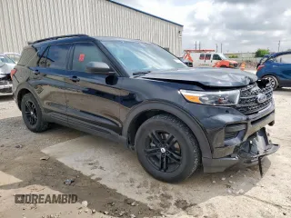 2023 Ford Explorer XLT z VIN 1FMSK7DH0PGA47585, wystawiony jako Copart lot #54660375 z przebiegiem 40 827 mil mil oraz Szkoda całkowita • Salvage title. Historia ofert i sprzedaży dostępna na DreamBid. Obrazek 4.