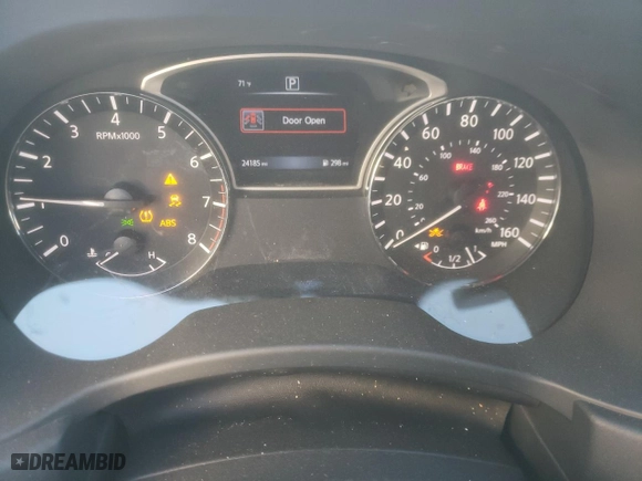 2020 Nissan Pathfinder S with VIN 5N1DR2AN6LC639625, listed as a Copart auction lot 41271424 with 24,185 mi miles and Salvage Title. Bid and sale history available at carsss.com. Image 9.