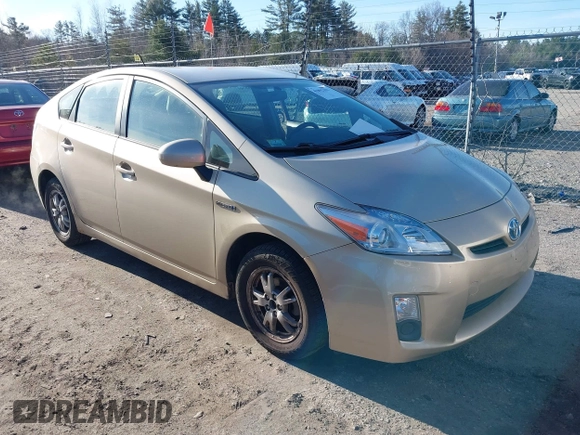 2011 Toyota Prius I with VIN JTDKN3DU3B0291993, listed as a IAAI auction lot 41892191 with 154,411 mi miles. Bid and sale history available at carsss.com. Image 1.