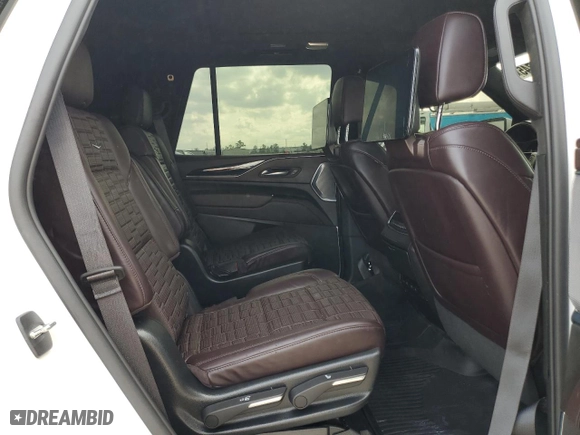 2023 Cadillac Escalade 4WD Sport Platinum with VIN 1GYS4GKL4PR244988, listed as a Copart auction lot 44170745 with 0 mi miles and Salvage Title. Bid and sale history available at carsss.com. Image 13.