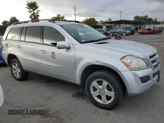 2007 Mercedes-Benz GL-Class with VIN 4JGBF71E57A134674, listed as a Copart auction lot 80794574 with 140,100 mi miles and Clean Title. Bid and sale history available at carsss.com. Image 4.