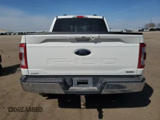 2022 Ford F-150 XL with VIN 1FTFW1E80NFA48714, listed as a Copart auction lot 51224625 with 77,176 mi miles and Salvage Title. Bid and sale history available at carsss.com. Image 6.