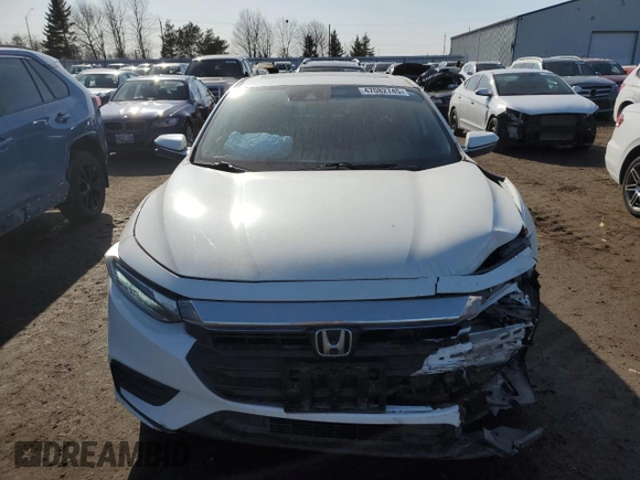 2019 Honda Insight Touring with VIN 19XZE4F71KE400163, listed as a Copart auction lot 47082745 with 83,654 mi miles and Salvage Title. Bid and sale history available at carsss.com. Image 5.
