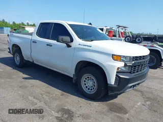 2019 Chevrolet Silverado 1500 Work Truck with VIN 1GCRYAEH3KZ392586, listed as a IAAI auction lot 42116607 with 122,537 mi miles and . Bid and sale history available at DreamBid. Image 1.