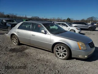 2006 Cadillac DTS 1SE with VIN 1G6KD57956U189859, listed as a Copart auction lot 89266305 with 153,549 mi miles and Salvage Title. Bid and sale history available at DreamBid. Image 4.