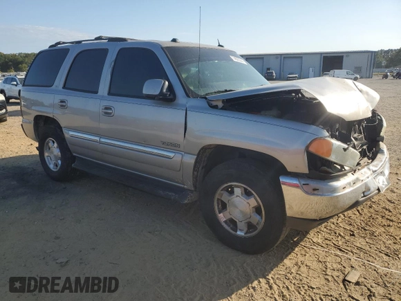 2004 GMC Yukon SLT with VIN 1GKEC13Z94R282349, listed as a Copart auction lot 74029344 with 230,656 mi miles and Salvage Title. Bid and sale history available at carsss.com. Image 4.