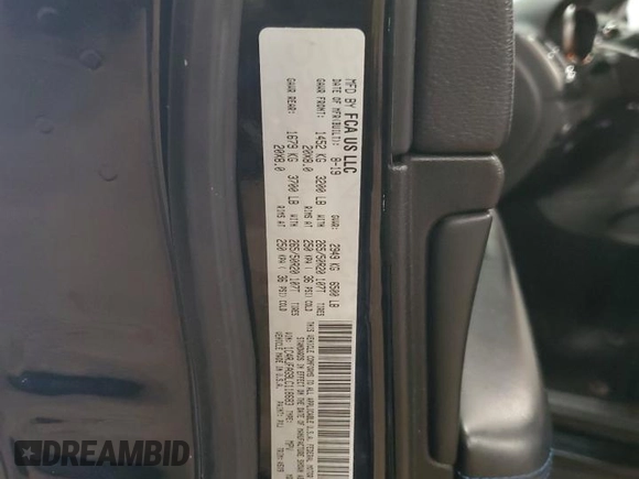 2020 Jeep Grand Cherokee Laredo E with VIN 1C4RJFAG9LC118683, listed as a Copart auction lot 61493395 with 84,204 mi miles and Salvage title. Bid and sale history available at DreamBid. Image 14.