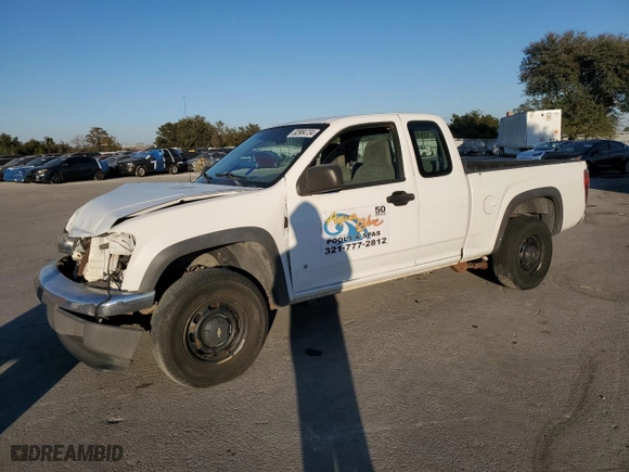 2006 Chevrolet Colorado Work Truck with VIN 1GCDT196768251503, listed as a Copart auction lot 82984734 with 109,296 mi miles and Salvage Title. Bid and sale history available at carsss.com. Image 1.