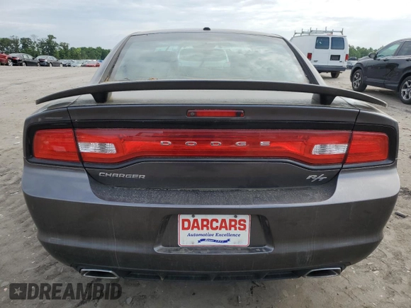 2014 Dodge Charger RT Plus with VIN 2C3CDXCT2EH138002, listed as a Copart auction lot 56481604 with 48,490 mi miles and Salvage Title. Bid and sale history available at carsss.com. Image 6.