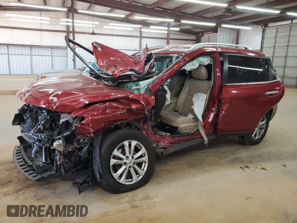 2016 Nissan Rogue SV with VIN KNMAT2MTXGP687680, listed as a Copart auction lot 49692535 with Not Provided miles and Salvage Title. Bid and sale history available at DreamBid. Image 1.