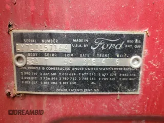 1961 Ford Thunderbird с VIN 1Y71Z157164, выставлен на аукционе Copart как лот 58658465 с пробегом 67 655 миль миль и Списание • Salvage title. История ставок и продаж доступна на DreamBid. Изображение 12.