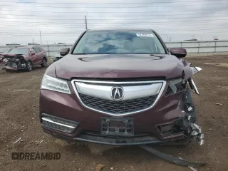 2014 Acura MDX z VIN 5FRYD4H28EB030178, wystawiony jako Copart lot #52389515 z przebiegiem Nie podano mil oraz Szkoda całkowita • Salvage title. Historia ofert i sprzedaży dostępna na DreamBid. Obrazek 5.