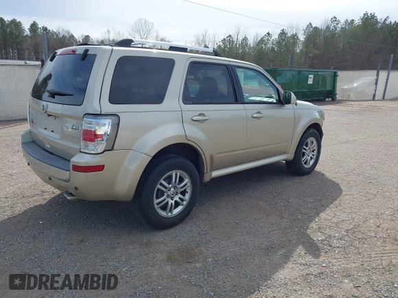2010 Mercury Mariner Premier with VIN 4M2CN8HG4AKJ05736, listed as a IAAI auction lot 41744987 with 209,819 mi miles and . Bid and sale history available at DreamBid. Image 4.
