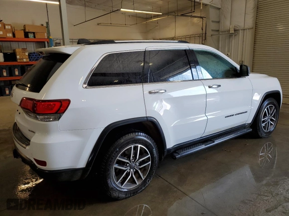 2020 Jeep Grand Cherokee Limited with VIN 1C4RJFBGXLC417100, listed as a Copart auction lot 62061775 with 105,832 mi miles and Salvage title. Bid and sale history available at DreamBid. Image 3.