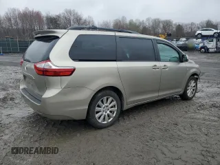 2017 Toyota Sienna LE with VIN 5TDJZ3DC8HS149992, listed as a Copart auction lot 51878725 with 90,299 mi miles and Salvage title. Bid and sale history available at DreamBid. Image 3.