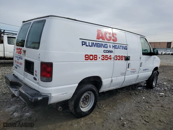 2003 Ford Econoline Cargo Van with VIN 1FTNE24LX3HA35013, listed as a Copart auction lot 79853424 with 174,607 mi miles and Salvage Title. Bid and sale history available at carsss.com. Image 3.
