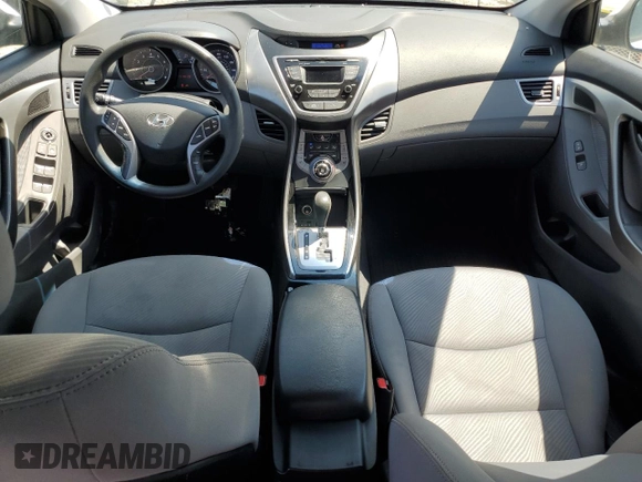 2013 Hyundai Elantra Limited with VIN 5NPDH4AE1DH406146, listed as a Copart auction lot 51914545 with 79,288 mi miles and Salvage Title. Bid and sale history available at DreamBid. Image 8.