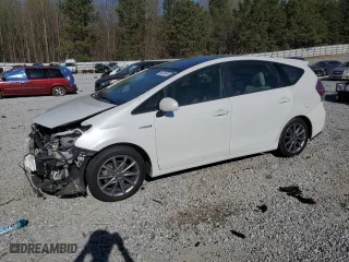 2017 Toyota Prius v Two with VIN JTDZN3EU1HJ055875, listed as a Copart auction lot 50333895 with 140,685 mi miles and Salvage Title. Bid and sale history available at carsss.com. Image 1.
