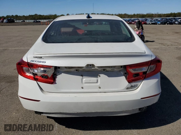 2022 Honda Accord Sedan Sport SE with VIN 1HGCV1F41NA069815, listed as a Copart auction lot 49260765 with 29,419 mi miles and Salvage Title. Bid and sale history available at carsss.com. Image 6.