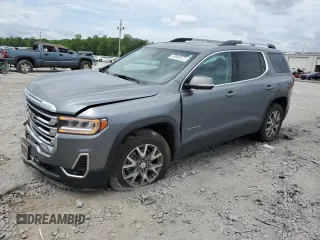 2021 GMC Acadia SLT with VIN 1GKKNMLS2MZ221040, listed as a Copart auction lot 53948075 with 60,305 mi miles and Salvage Title. Bid and sale history available at DreamBid. Image 1.