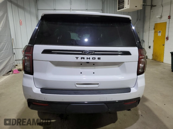 2023 Chevrolet Tahoe Z71 with VIN 1GNSKPKD0PR336725, listed as a Copart auction lot 57289895 with Not provided miles and Salvage title. Bid and sale history available at DreamBid. Image 6.