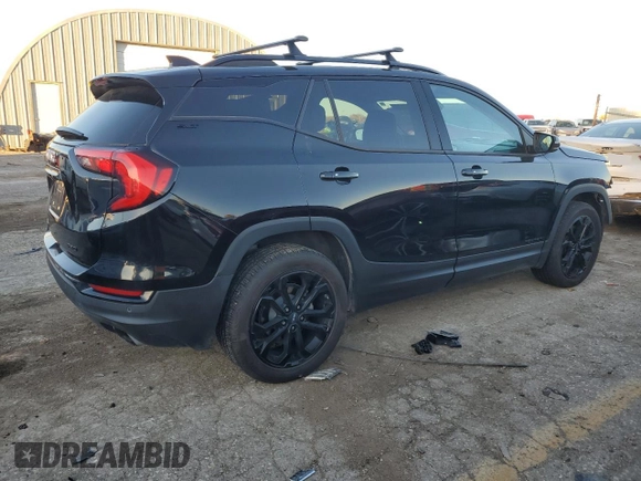 2020 GMC Terrain SLT with VIN 3GKALVEX6LL154352, listed as a Copart auction lot 80765504 with 52,449 mi miles and Salvage title. Bid and sale history available at DreamBid. Image 3.
