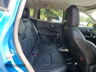 2018 Jeep Compass Trailhawk with VIN 3C4NJDDB7JT179423, listed as a Copart auction lot 61458605 with 100,949 mi miles and Salvage title. Bid and sale history available at DreamBid. Image 11.