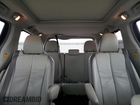 2011 Toyota Sienna XLE AAS with VIN 5TDYK3DC9BS120799, listed as a Copart auction lot 61470045 with 194,422 mi miles and Salvage title. Bid and sale history available at DreamBid. Image 10.