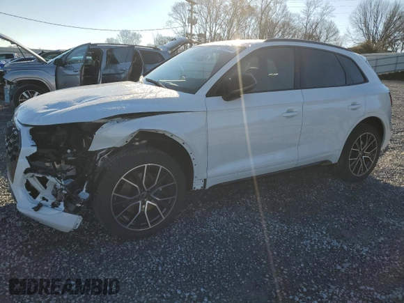 2023 Audi SQ5 Premium Plus with VIN WA1B4AFY7P2183874, listed as a Copart auction lot 78797903 with 3,191 mi miles and . Bid and sale history available at DreamBid. Image 1.