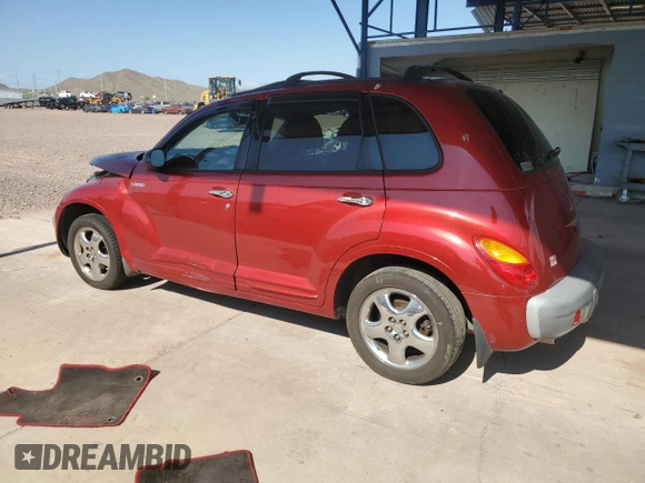 2002 Chrysler PT Cruiser Limited with VIN 3C8FY68B62T310752, listed as a Copart auction lot 64825614 with 156,676 mi miles and Salvage Title. Bid and sale history available at carsss.com. Image 2.