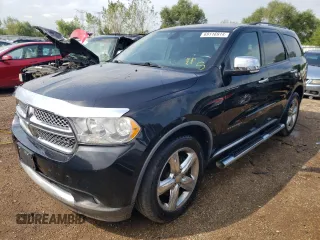 2012 Dodge Durango Citadel with VIN 1C4SDJET4CC147513, listed as a Copart auction lot 69116914 with 123,282 mi miles and Salvage title. Bid and sale history available at DreamBid. Image 1.